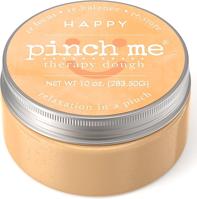 Pinch Me Therapy Dough - Holistic Aromatherapy Stress Relieving Putty - 10 Ounce Happy Scent