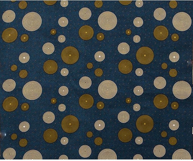 African Fabric Ankara Print Fabric 6 Yards for Party Dress A09