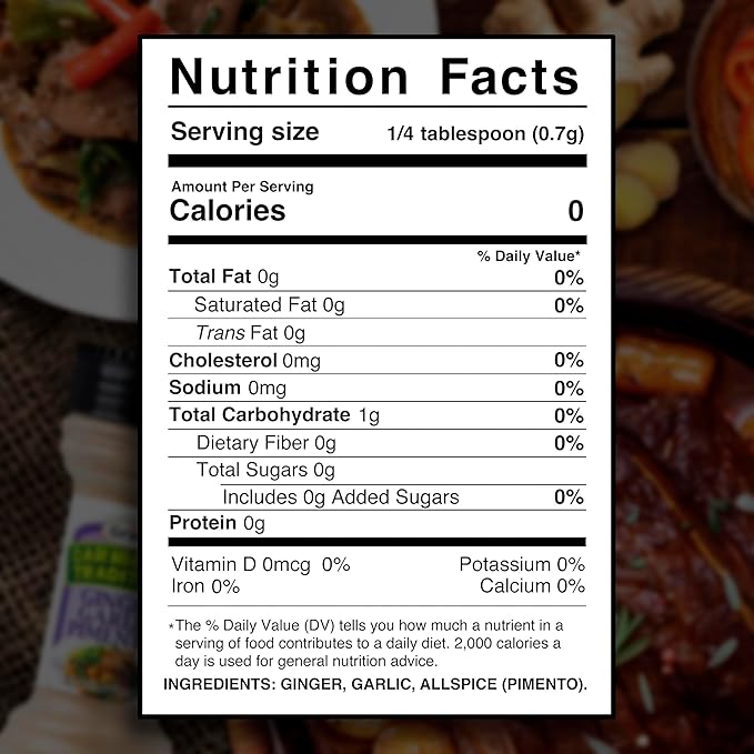 Grace Caribbean Traditions Ginger Garlic Pimento Seasoning - 2 Pack Jamaican Allspice Seasoning & Ginger Seasoning - With Jamaican Pimento Seeds