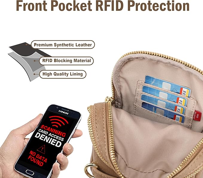 INICAT Travel Small Sling Bag Faux Leather Crossbody Bags Women Fanny Packs Cross Body Bag Purses for Woman