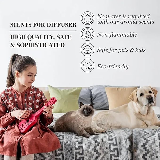 Essential Oil Aromatherapy Inspired by Luxury Hotels - Home Luxury Scent - Antal Hayat Diffuser Oil Scent - Diffuser Oil Blends for Aromatherapy (1.67 Fl Oz, Ritz Carlton)