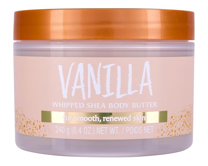 Tree Hut Whipped Shea Body Butter - Vanilla - 8.4 oz - Lightweight, Long-Lasting, Hydrating Moisturizer - Made with Shea Butter