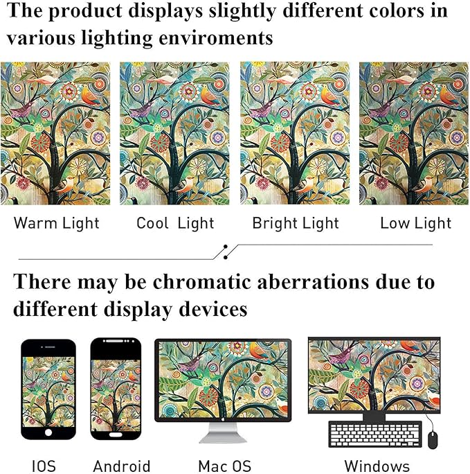 Bohemian Bathroom Curtain Colorful Boho Floral Print Beautiful Bright Polyester Fabric Cloth Shower Curtain for Bathroom Decoration, 72"x72"