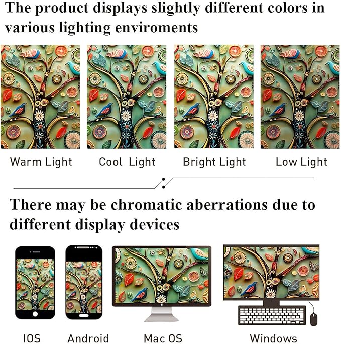 Bohemian Bathroom Curtain Colorful Boho Floral Print Beautiful Bright Polyester Fabric Cloth Shower Curtain for Bathroom Decoration, 72"x72"