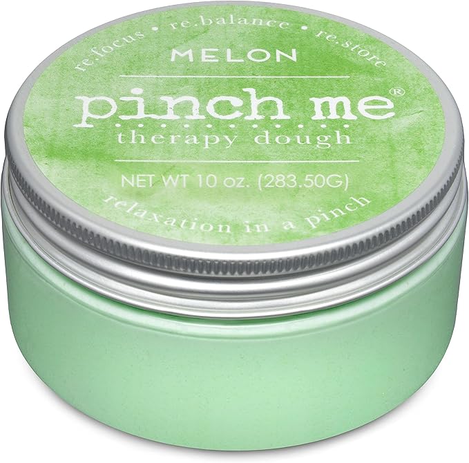 Pinch Me Therapy Dough - Holistic Aromatherapy Stress Relieving Putty (Melon)