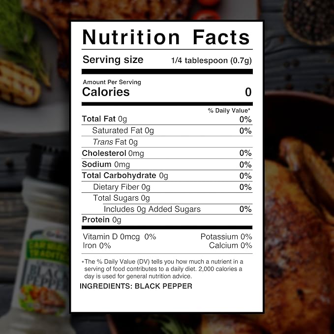 Grace Caribbean Traditions Black Pepper - 2 Pack - Ground Black Pepper - Jamaican Cooking Pepper