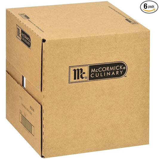 McCormick Culinary Caribbean Jerk Seasoning, 18 oz (Pack of 6) - Six 18 Ounce Containers Jamaican Jerk Seasoning, Perfect on Meats, Roasted Vegetables, Marinades and Caribbean Inspired Recipes