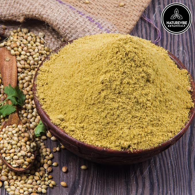 Naturevibe Botanicals Coriander Seed Powder - 5lbs - Coriandrum sativum | Raw, Gluten-Free & Non-GMO | Rich Amount of Minerals | Indian Spice (80 ounces)