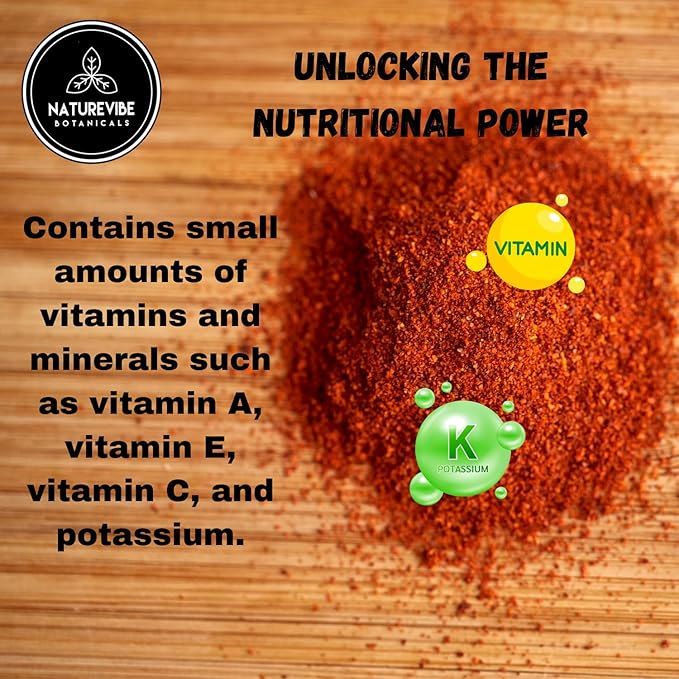 Naturevibe Botanicals Cayenne Pepper Powder – 2lb Bulk | 100% Pure & Non-GMO | Hot & Spicy Seasoning for Cooking, Sauces & Rubs