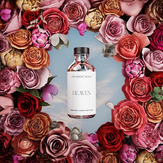 Heaven Hotel Scent Diffuser Oil - Cold-Air & Ultrasonic Fragrance Oil for Diffuser Inspired by The Aria Hotel, Las Vegas - Essential Oil Aromatherapy (500 ml)