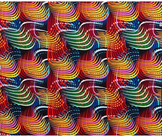 Africa Ankara Prints Wax 6 Yard Fabric African Fabric for Party Dress Craft DIY Sewing Textile Polyester Nigeria Tissu