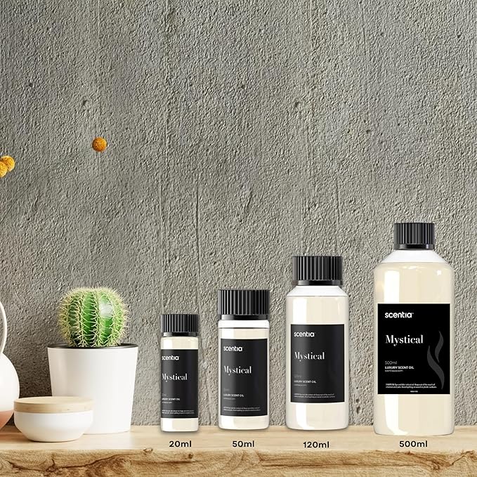 Hotel Diffuser Oil Inspired by The Wynn, Las Vegas Hotel - 120 mL 4.06 fl oz - Essential Oil Blend Melon, Raspberry, Lily, Jasmine & Lemon for Aromatherapy Diffusers - Mystical