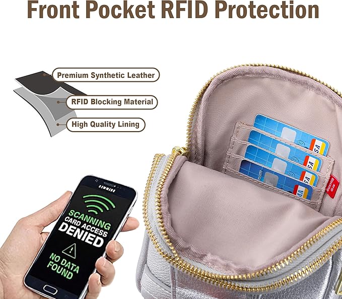 INICAT Travel Small Sling Bag Leather Crossbody Bags for Women Fanny Packs Cross Body Bag for Woman Cross Body Purses