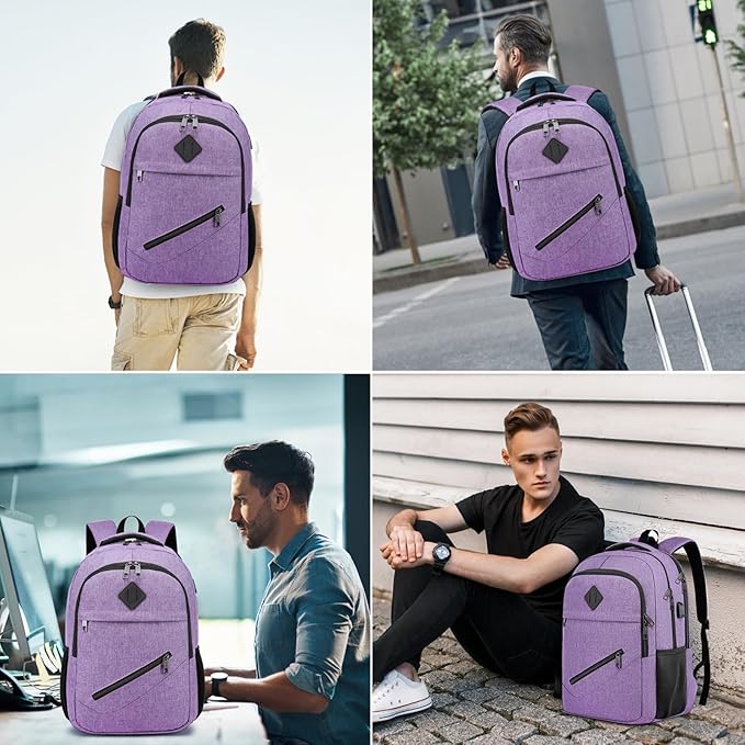 BIKROD Backpack for Girls Women, School Backpack for Teen Boys, Lightweight Casual High School Bookbag, Daily-use Travel Laptop Backpack with USB Charging Port Fits 15.6 Inch Notebook