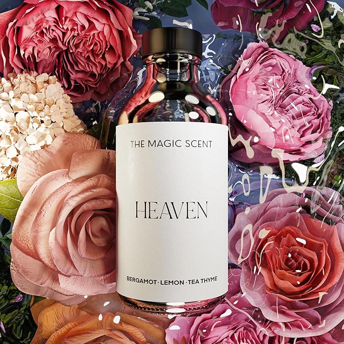 Heaven Hotel Scent Diffuser Oil - Cold-Air & Ultrasonic Fragrance Oil for Diffuser Inspired by The Aria Hotel, Las Vegas - Essential Oil Aromatherapy (500 ml)
