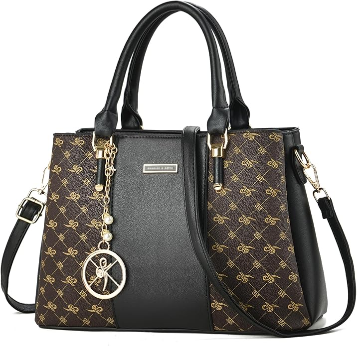 KURGOOL Women Purses and Handbags Top Handle Satchel Shoulder Bags Messenger Tote Bag for Ladie