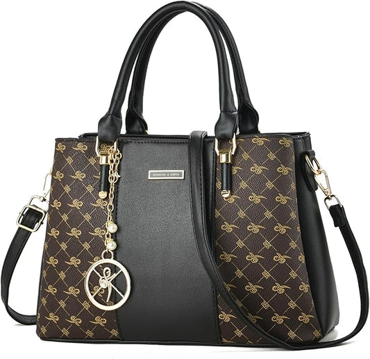 KURGOOL Women Purses and Handbags Top Handle Satchel Shoulder Bags Messenger Tote Bag for Ladie