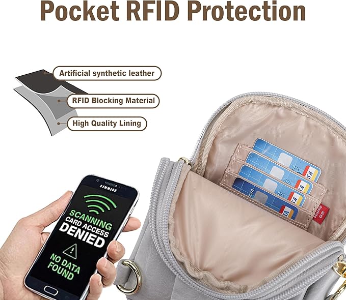 INICAT Travel Small Sling Bag Leather Crossbody Bags for Women Fanny Packs Cross Body Bag for Woman Cross Body Purses