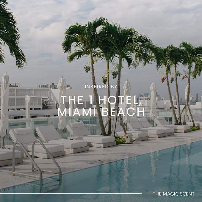 Whitewood Diffuser Oil - Hotel & Home Luxury Scents Inspired by 1 Hotel Miami, Compare to My Way Diffuser Oil Scents for Home, Designed for Use in All Diffusers - 16.9 fl oz, 500 mL