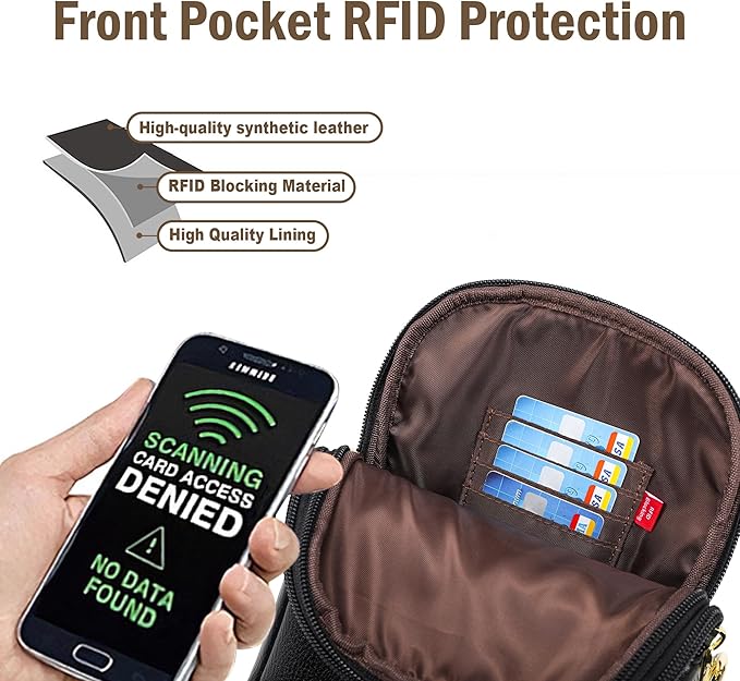 INICAT Travel Small Sling Bag Leather Crossbody Bags for Women Fanny Packs Cross Body Bag for Woman Cross Body Purses