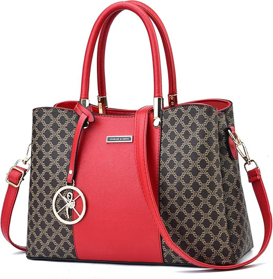 KURGOOL Women Purses and Handbags Top Handle Satchel Shoulder Bags Messenger Tote Bag for Ladie