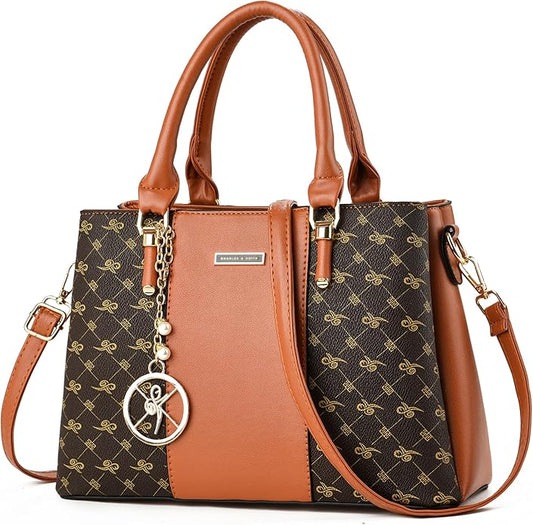 KURGOOL Women Purses and Handbags Top Handle Satchel Shoulder Bags Messenger Tote Bag for Ladie