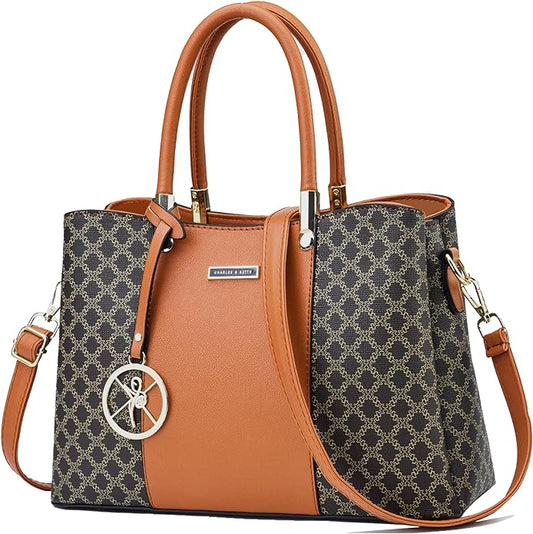 KURGOOL Women Purses and Handbags Top Handle Satchel Shoulder Bags Messenger Tote Bag for Ladie