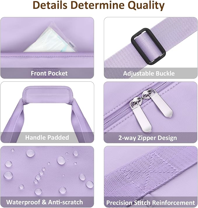 Expandable Travel Duffle Bags Weekender Overnight Bags for Women Men Hospital Bag for Women Labor Delivery with Toiletry Bag Waterproof