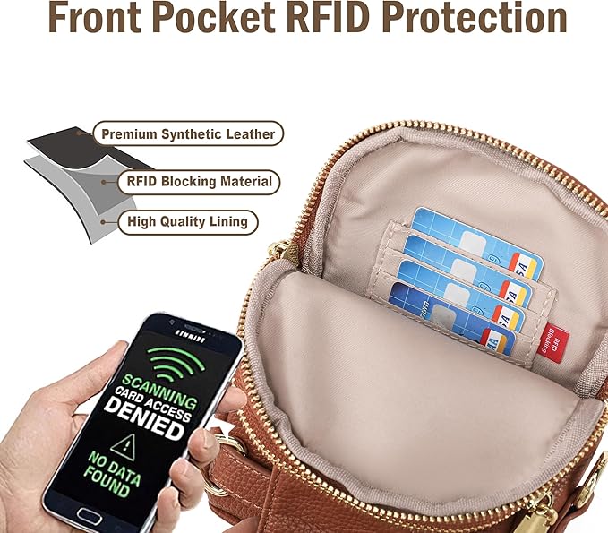 INICAT Travel Small Sling Bag Leather Crossbody Bags for Women Fanny Packs Cross Body Bag for Woman Cross Body Purses