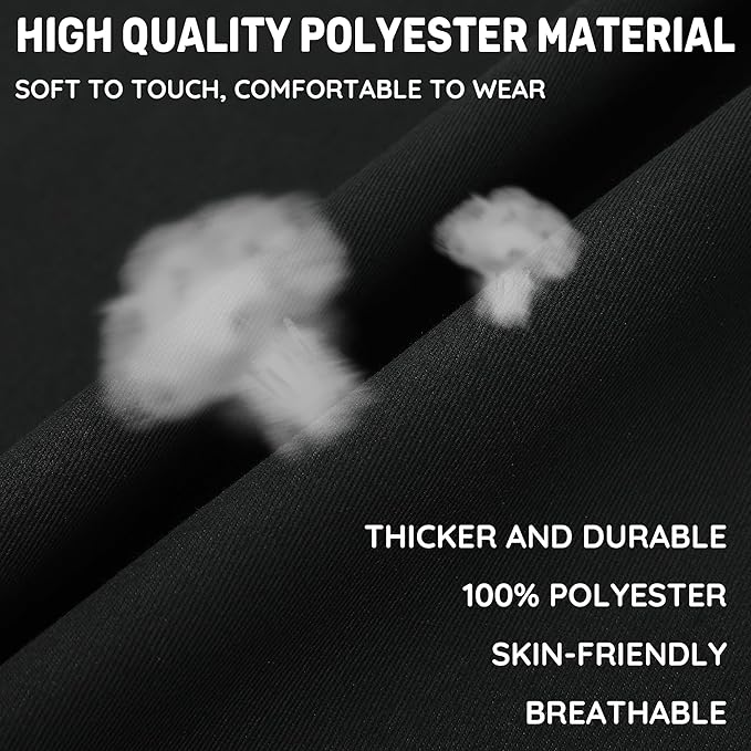 4 Pack Plus Size Chef Aprons, Large Kitchen Apron with 2 Pockets, Adjustable Waterproof Black Apron for Big Men and Women for Cooking, Baking, Cleaning, Gardening, BBQ