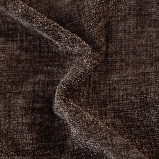 CaliTime Throw Pillow Covers Decorative 16 X 16 Inches Pack of 2 Cozy Chenille Cushion Cases for Couch Sofa Bed Living Room Home Coffee