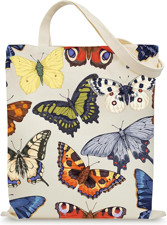 Tote Bag for Women, Canvas Tote Bag with Pockets,Canvas Shopping Bags,Reusable Grocery Bags