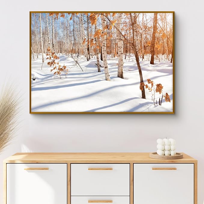 Golden State Art, A1 Aluminum Picture Frame, Bronze Metal Thin Poster Frames for 23.4x33.1 inch Photo, Acrylic Front, Wall Hook for Horizontal or Vertical Display, 3 Pack