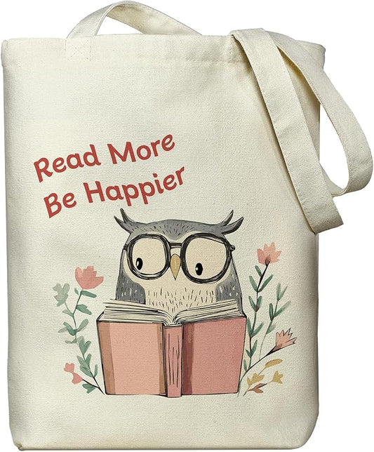 Tote Bag for Women, Reusable Zippered Canvas Bag with Handles Pocket Thick Canvas, for Grocery Shopping Beach Gift