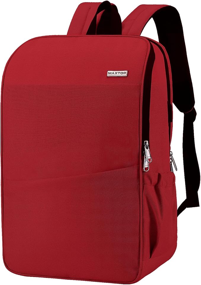 MAXTOP Deep Storage Laptop Backpack with USB Charging Port[Water Resistant] College School Computer Bookbag Fits 17 Inch Laptop