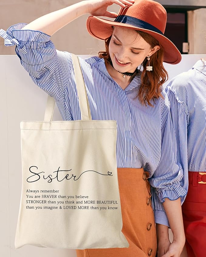 Canvas Tote Bag with Pocket - Aesthetic Cute Canvas Bag for Women Shoulder Totes for Shopping, Work, Gym