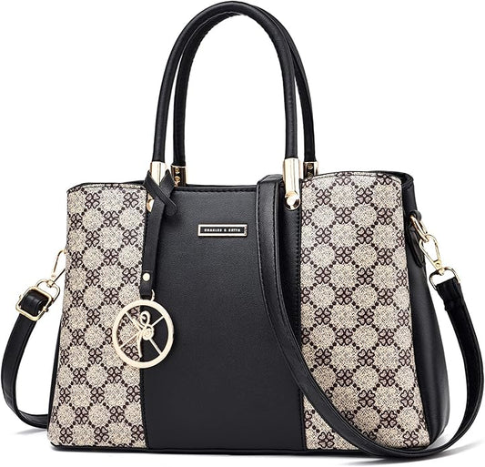 KURGOOL Women Purses and Handbags Top Handle Satchel Shoulder Bags Messenger Tote Bag for Ladie