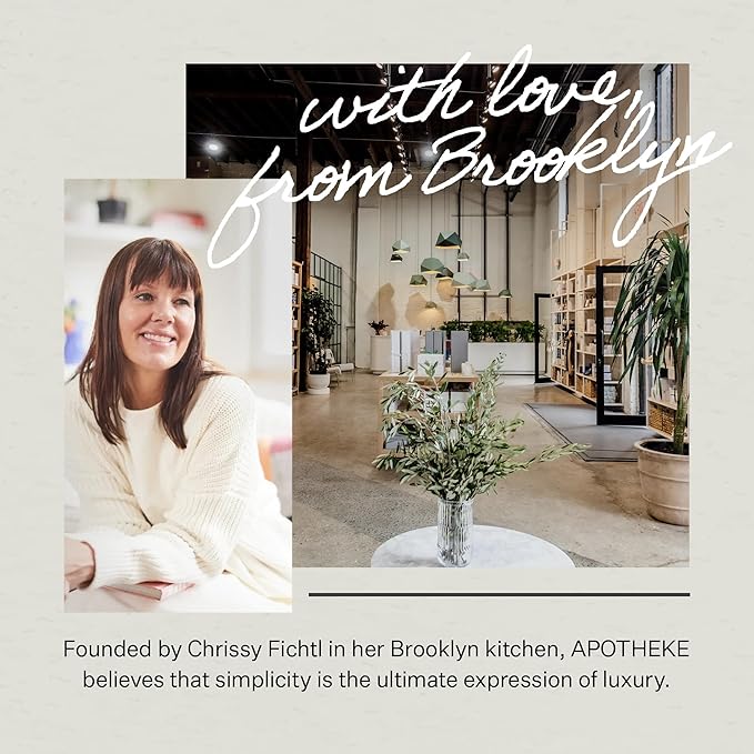 Apotheke 3-Wick Scented Candles for Home, White Vetiver - 26 oz Soy Wax Jar Candle Gift for Women - Long-Lasting Fragrance with Perfume-Grade Essential Oils - Sandalwood, Eucalyptus & Vetiver