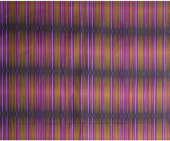 African Fabric 6 Yards Polyester Ankara Print Fabric for Sewing DIY Craft Projects Party Clothing M9