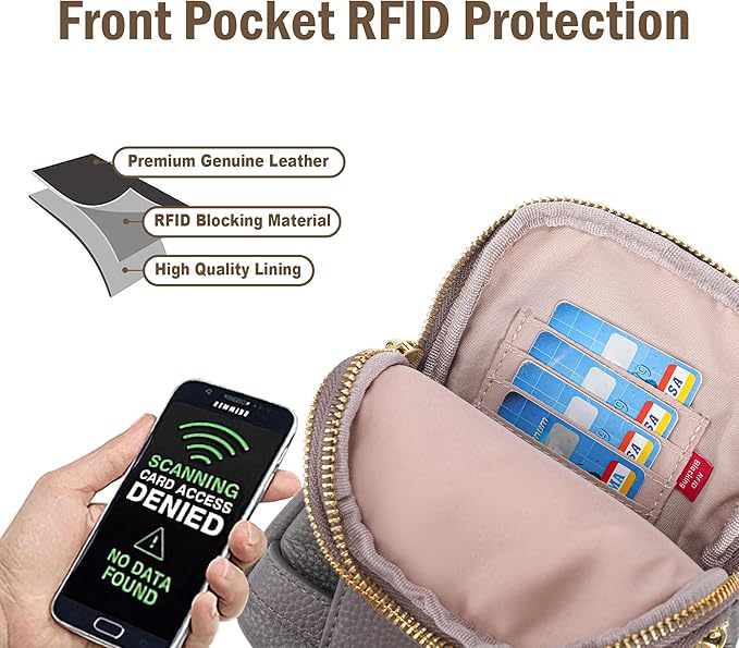 INICAT Travel Small Sling Bag Leather Crossbody Bags for Women Fanny Packs Cross Body Bag for Woman Cross Body Purses