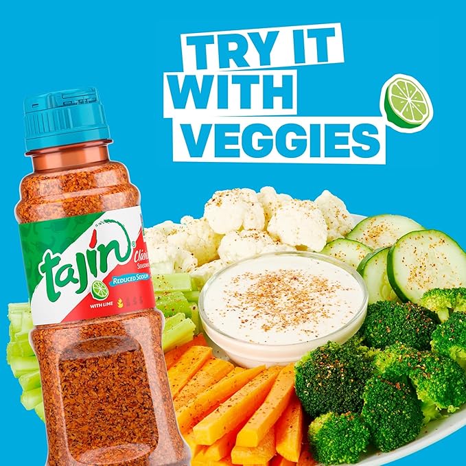 Tajin Clásico Reduced Sodium Seasoning 5 oz (Pack of 6)