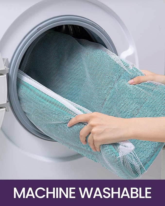 DEXI Bathroom Rug 24x16, Non Slip Washable Bath Mat for Shower Floor, Absorbent Soft Bathmat with Rubber Backing, Quick Dry Microfiber Carpet, Teal