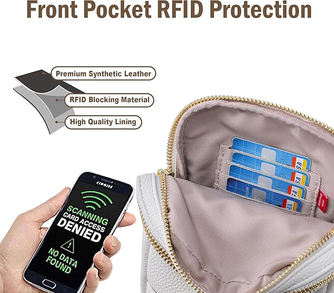 INICAT Travel Small Sling Bag Leather Crossbody Bags for Women Fanny Packs Cross Body Bag for Woman Cross Body Purses