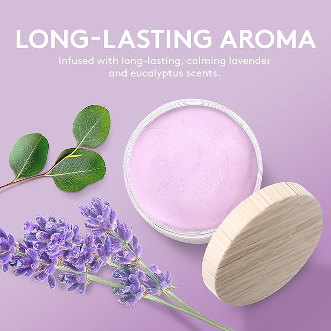 Special Supplies Scented Therapy Putty Dough - Infused with Pure Essential Oils for Aromatherapy and Meditation- Relaxation Gifts for Kids and Adults - Non-Stick (Lavender & Eucalyptus (4.5 oz))