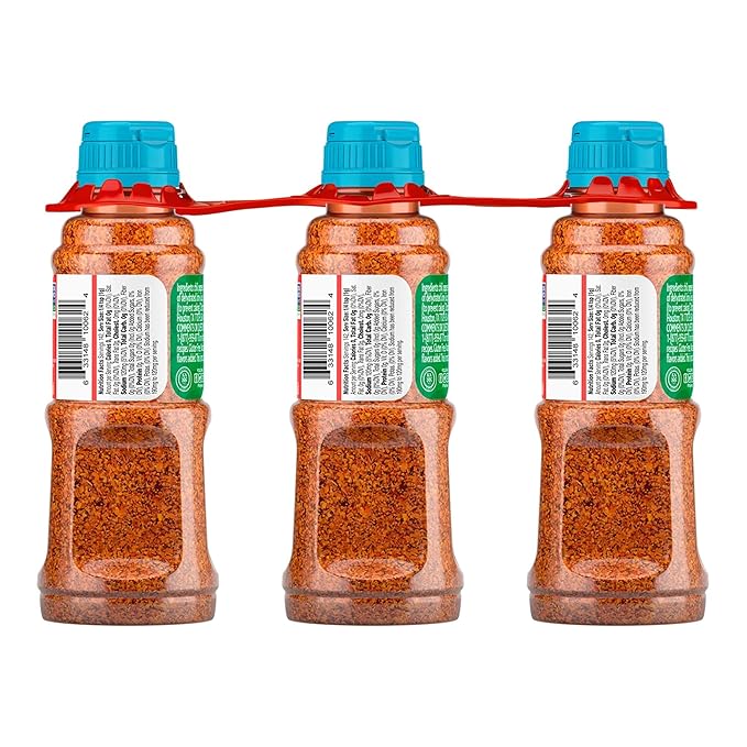 Tajin Clásico Reduced Sodium Seasoning 5 oz (Pack of 6)