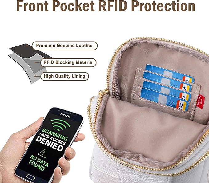 INICAT Travel Small Sling Bag Leather Crossbody Bags for Women Fanny Packs Cross Body Bag for Woman Cross Body Purses