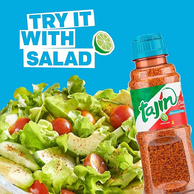 Tajin Clásico Reduced Sodium Seasoning 5 oz (Pack of 6)