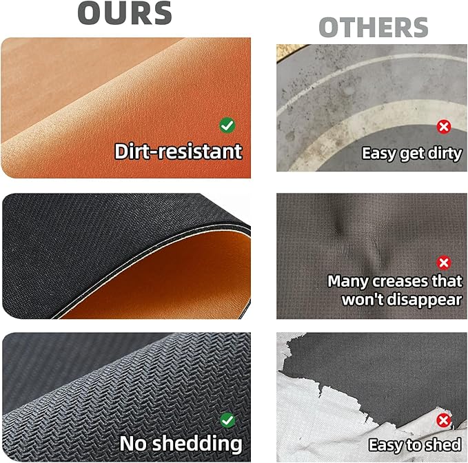 Bathroom Mat Quick Dry, Bathroom Rugs Non Slip Washable Thin Absorbent Bath Mat Fits Under Door Bathroom Floor Mat Perfect for Bath, Shower, or Sink 24"x36" Orange