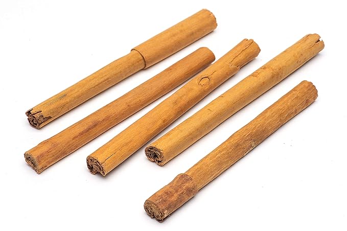 Slofoodgroup Ceylon Cinnamon Sticks - Pure Ceylon Cinnamon Quills 5 Inch Cut Cinnamon Spice from Sri Lanka, True Cinnamon - Cinnamomum Verum, 4 OZ.