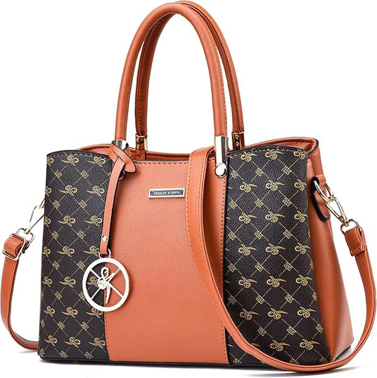 KURGOOL Women Purses and Handbags Top Handle Satchel Shoulder Bags Messenger Tote Bag for Ladie